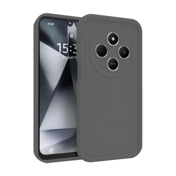 Xiaomi Redmi 14c Kılıf Viera Silikon - Gri ürün görseli 1