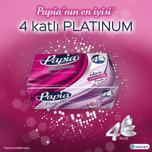 Platinum Pratik Mendil 125'li - Resim 5