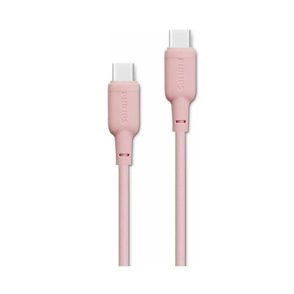 Philips DLC6541C 60W Type-C to Type-C Şarj Kablosu 1.2m - Resim 4