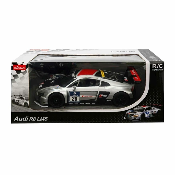 75300 1:14 Audi R8 LMS Uzaktan Kumandalı Işıklı Araba -NessiWorldman ürün görseli 1