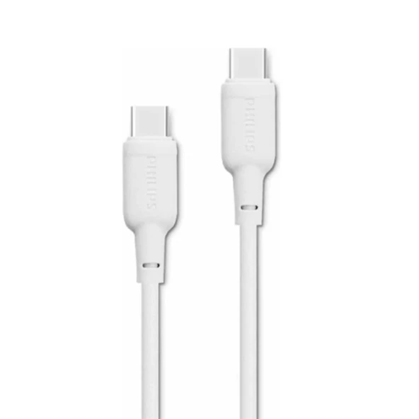 Philips DLC6541C 60W Type-C to Type-C Şarj Kablosu 1.2m - Resim 6