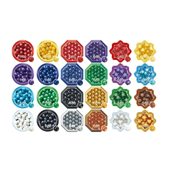 31995 AquaBeads Parlak Boncuk Paketi (yedek paket) 2000 parça +4 yaş ürün görseli 1