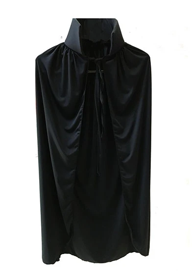 Sİyah Yakalı Pelerin - Vampir Pelerin - Dracula Pelerin 90 cm ürün görseli 1