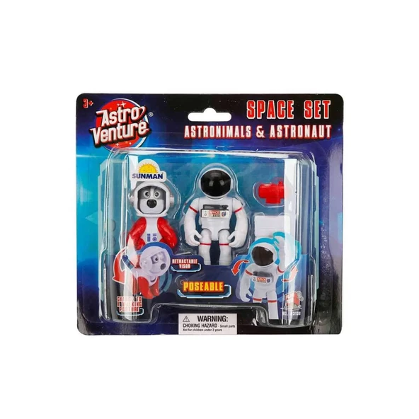 Astro Venture Astronimals & Astronaut Uzay Seti ürün görseli 1