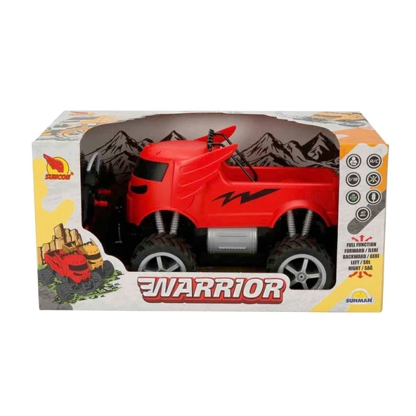 4677 1:18 NessiWorld Warrior USB Şarjlı Uzaktan Kumandalı Araba 28 cm ürün görseli 1