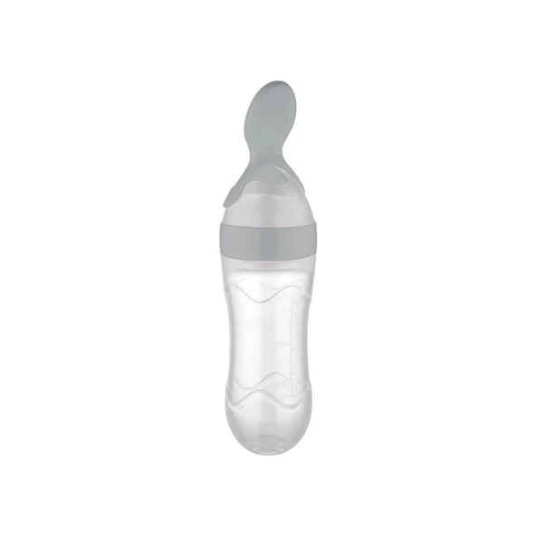 Sıkmalı Kaşık 806 Gri - Resim 3