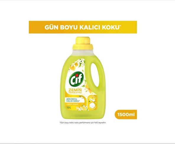 Cif Zemin Temizleyici Limon Çiçeği 1500 ml ürün görseli 1