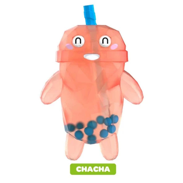 Bubble Tea Crystal Boba Pals Serisi 14 cm - Resim 2