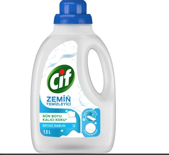 Cif Zemin Temizleyici Beyaz Sabun 1.5 lt ürün görseli 1