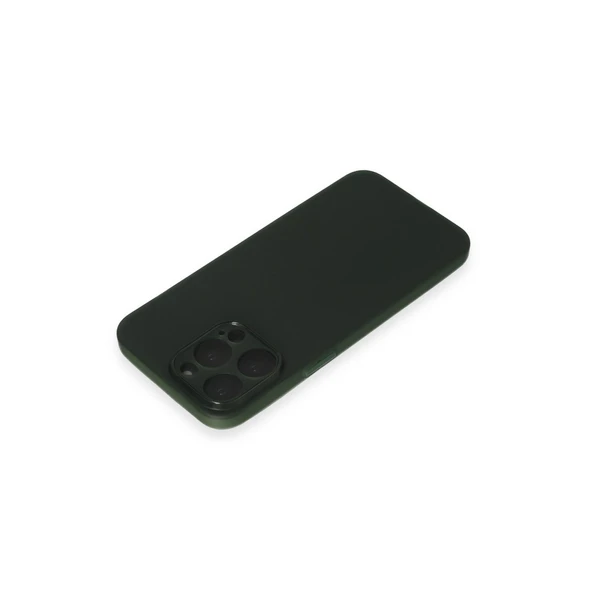 Apple İphone 15 Pro Kılıf Puma Silikon - Yeşil - Resim 3