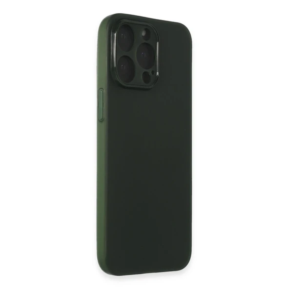 Apple İphone 15 Pro Kılıf Puma Silikon - Yeşil - Resim 2