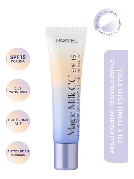 PASTEL MAGIC MILK SPF15 CC WITH SMART PIGMENTS 51 - MEDIUM DEEP ürün görseli 1
