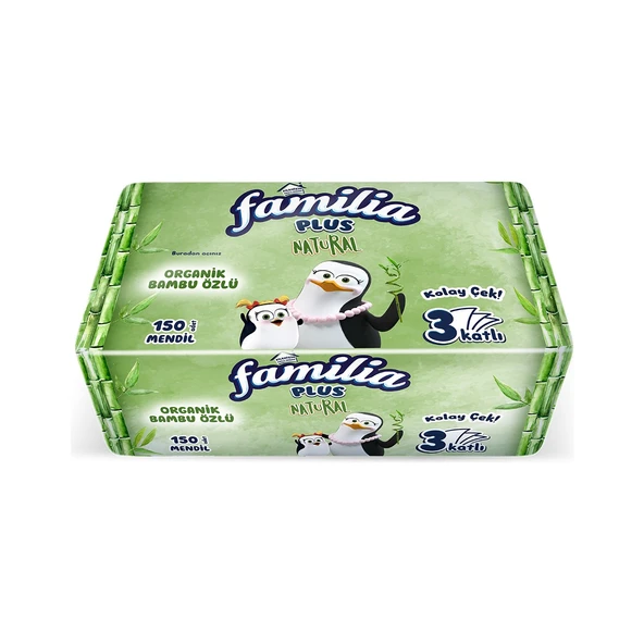 Familia Plus Natural Çek Al Mendil 150'LI ürün görseli 1