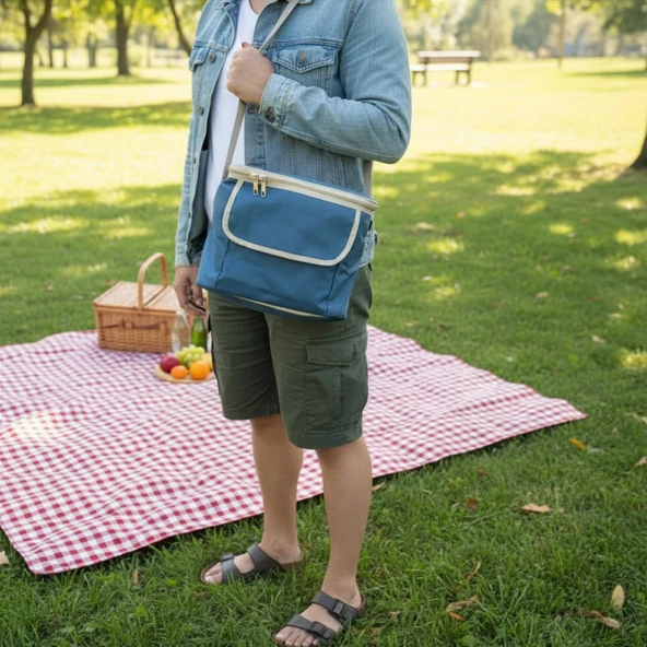 11 LT Midi Lux Outdoor Kamp Termal Çanta - Resim 6