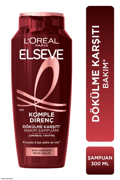 Elseve Komple Direnç Dökülme Karşıtı Şampuan 300 ml ürün görseli 1