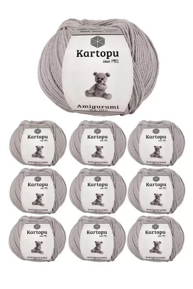 10 Adet Amigurumi El Örgü İpi 50gr 991 ürün görseli 1