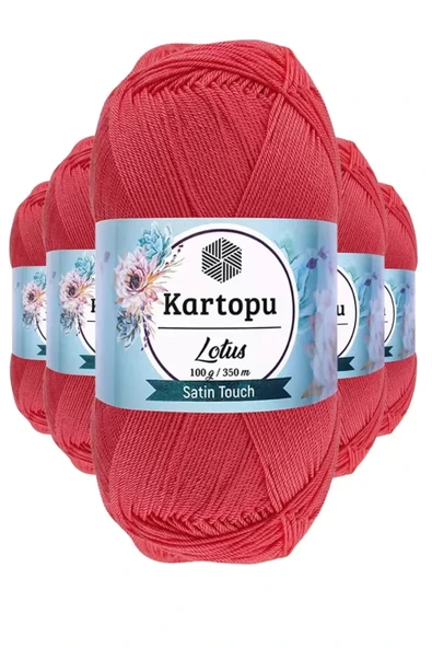 5 Adet Lotus Bikini Büstiyer Bluz Örgü İpi  K810 Şeker Pembe ürün görseli 1
