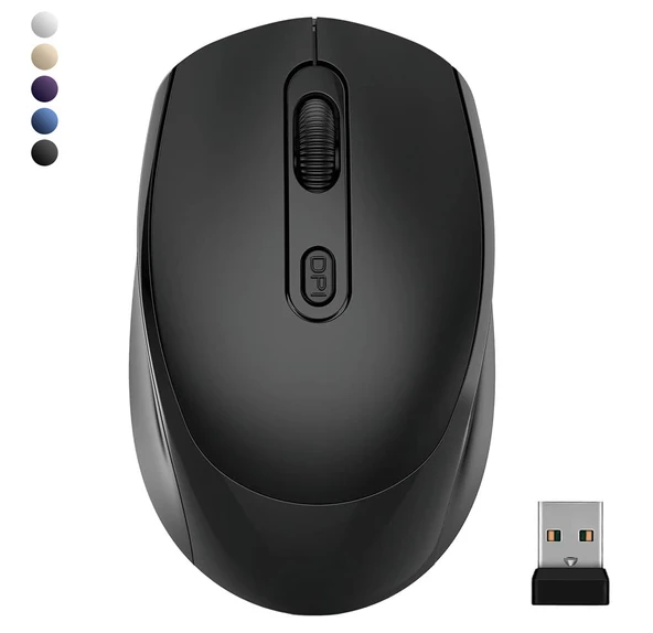 Auris MW08 2.4GHz 1600 DPI Sessiz Kablosuz Mouse ürün görseli 1