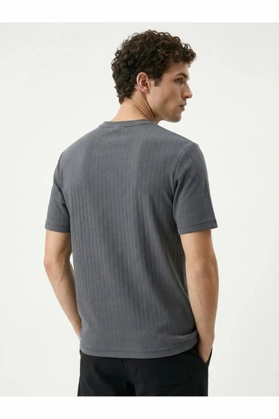 Loft Erkek T-shirt LF2043667 - Resim 4