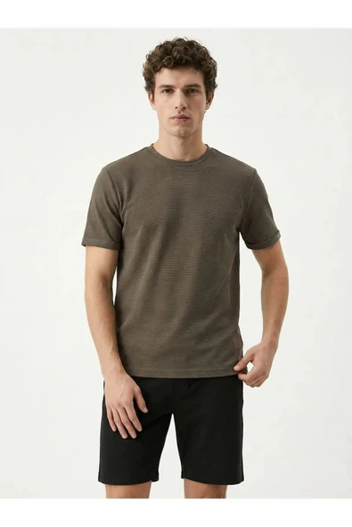 Loft Erkek T-shirt LF2042285 - Resim 3