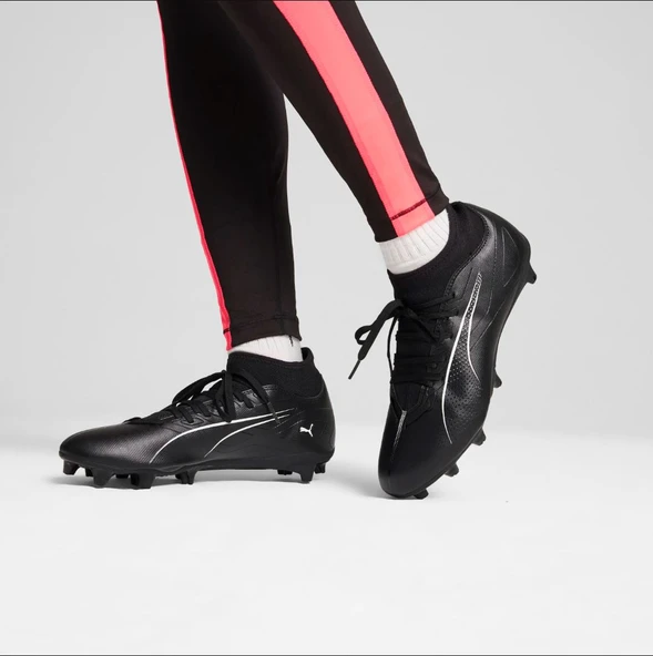 Puma ULTRA 5 MATCH Fg/Ag Siyah Erkek Krampon - 107688 02 ürün görseli 1