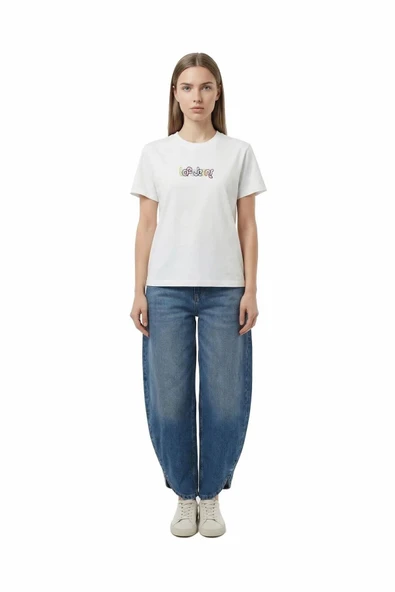 Loft Kadın T-shirt LF2042206 - Resim 2