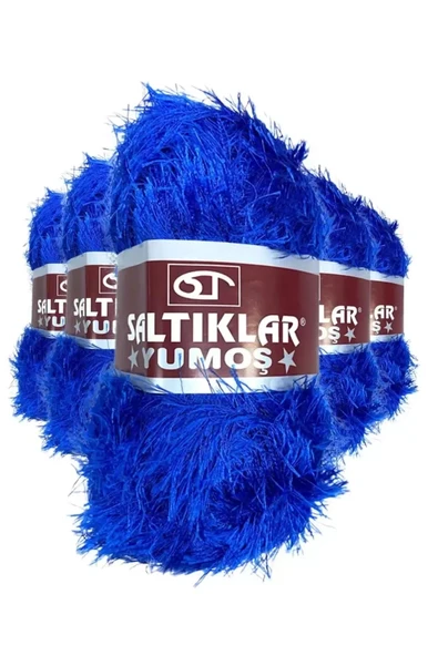 5 Adet Yumoş Sakallı El Örgü Ipi Yünü 04 ürün görseli 1