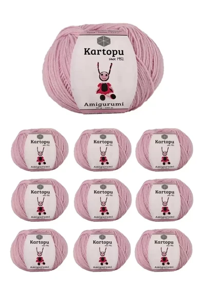 10 Adet Amigurumi El Örgü İpi 50gr 768 ürün görseli 1