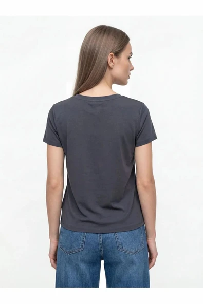 Loft Kadın T-shirt LF2040480 - Resim 4