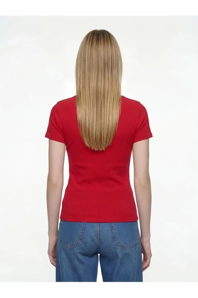 Loft Kadın T-shirt LF2042460 - Resim 4