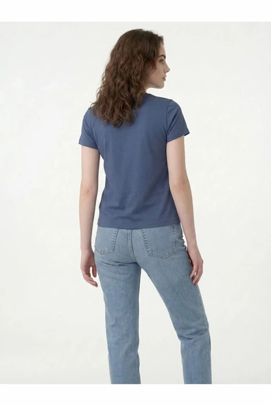 Loft Kadın T-shirt LF2040480 - Resim 5