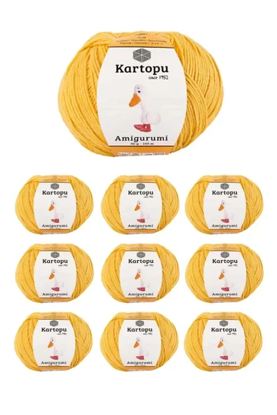 10 Adet Amigurumi El Örgü İpi 50gr 317 ürün görseli 1