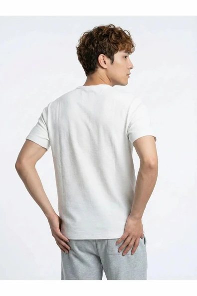 Loft Erkek T-shirt LF2040577 - Resim 4