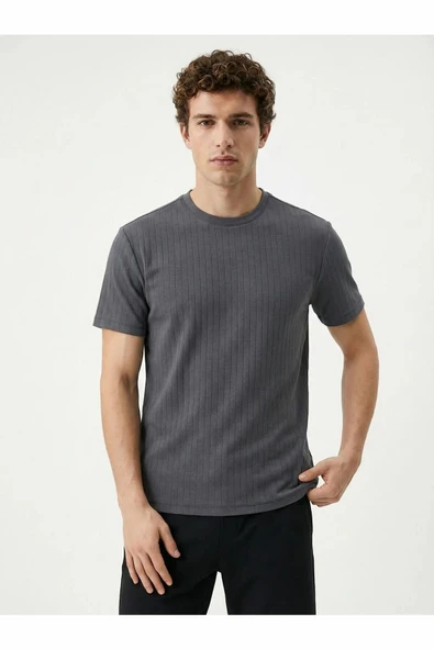 Loft Erkek T-shirt LF2043667 - Resim 3