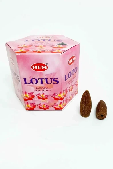 10 Adet Geri Akış Backflow Şelale Tütsü Konisi Tütsü Back Lotus Çiçeği Kokulu ürün görseli 1