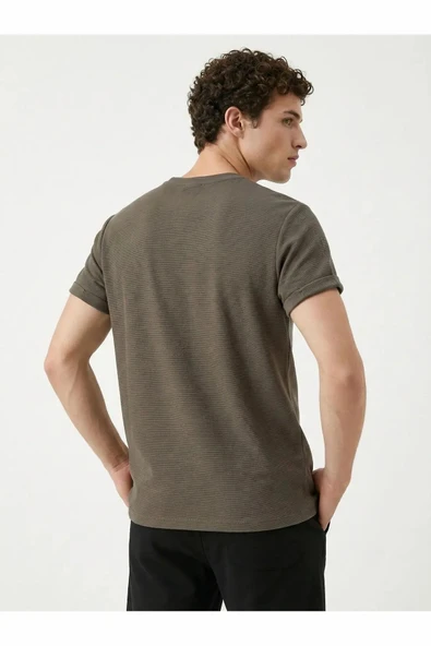 Loft Erkek T-shirt LF2042285 - Resim 4
