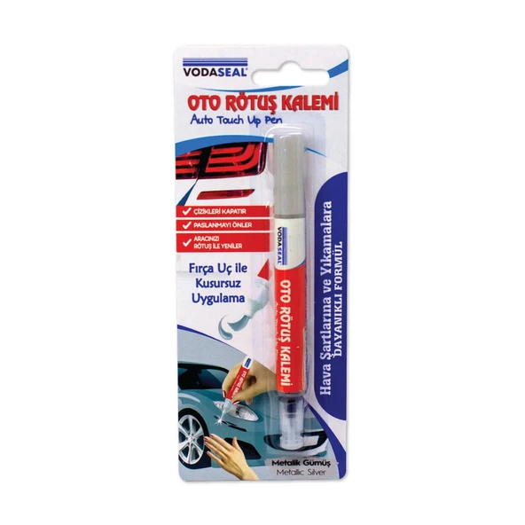 Vodaseal Oto Rötuş Kalemi Metalik Gümüş 5 ml ürün görseli 1