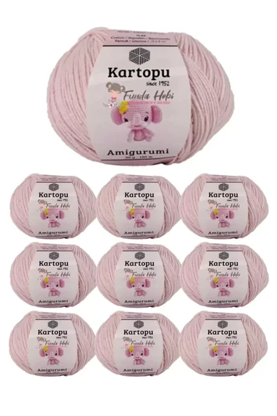 10 Adet Amigurumi El Örgü İpi 50gr 699 ürün görseli 1