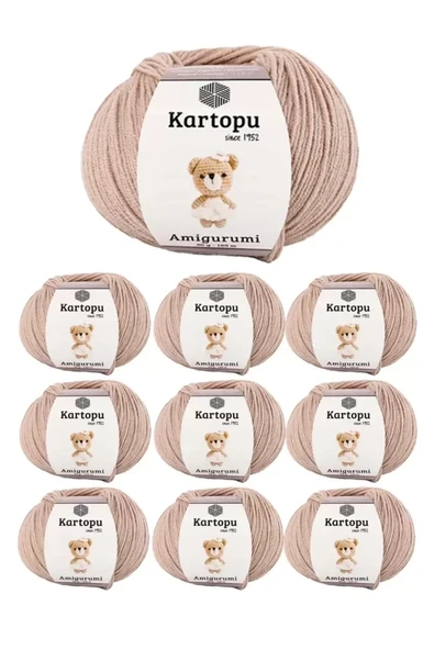 10 Adet Amigurumi El Örgü İpi 50gr 850 ürün görseli 1