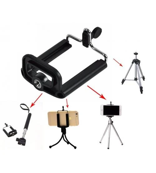 3B Trend 2 Adet Tripod Bağlantılı Selfie Çubuğu Telefon Tutucu Aparat ürün görseli 1