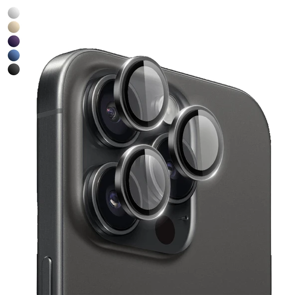 iPhone 16 Pro / 16 Pro Max Max AR+AF Kamera Lens Koruyucu ürün görseli 1