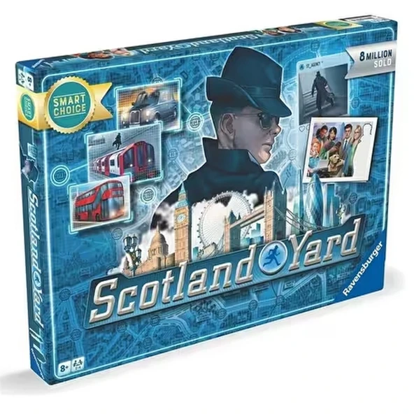 Eco Lounge Scotland Yard Kutu Oyunu ROT247165 - Stokta Olan Gönderilir ürün görseli 1