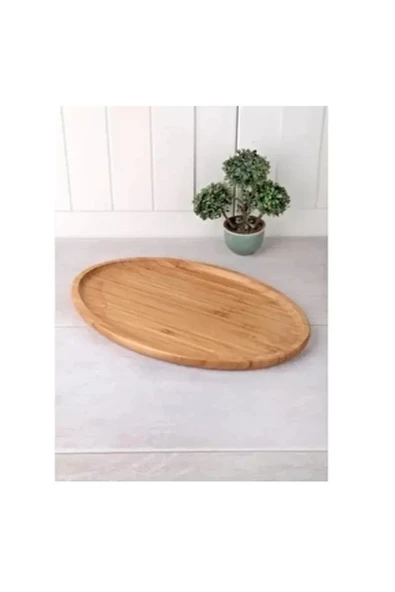 Bambu Sunum Tabağı 28x18 cm Bls Bs-2818 ürün görseli 1