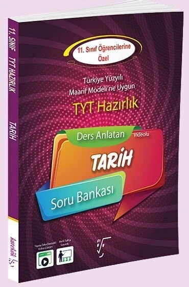 11. Sınıf TYT Hazırlık Ders Anlatan Tarih Soru Bankası Karekök Yayınları ürün görseli 1