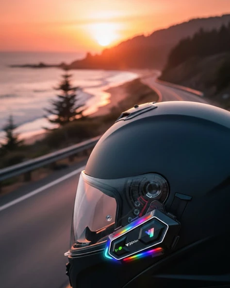 Bt5.3 Çipli Kask İçi Bluetooth Kulaklık 25 Saat Pil ürün görseli 1