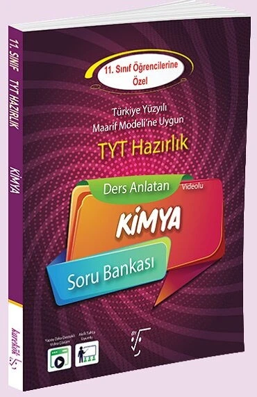11.Sınıf TYT Hazırlık Ders Anlatan Kimya Soru Bankası Karekök Yayınları ürün görseli 1