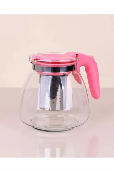 14 cm 1100 Ml Cam Demlik Royaleks-CLKN-1405 ürün görseli 1
