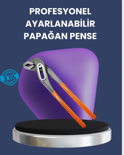 Ayarlanabilir Papağan Pense Çelik Gövde Profesyonel Kurbağacık ürün görseli 1