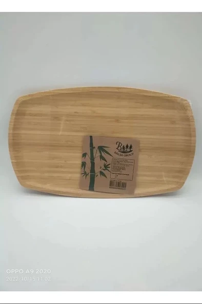 Bambu Kayık Sunum 33x20 Cm Royaleks-BLS KYK3320 ürün görseli 1