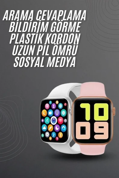 Yeni Model Akıllı Saat Dokunmatik Ekran Unisex Amoled Ekran 44 Mm ürün görseli 1